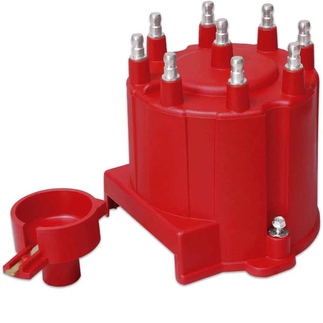 8406 – MSD CO. Distributor Cap and Rotor Kit, For Use With GM V8 EFI Distributors With External Coil Bolt Down HEI St...